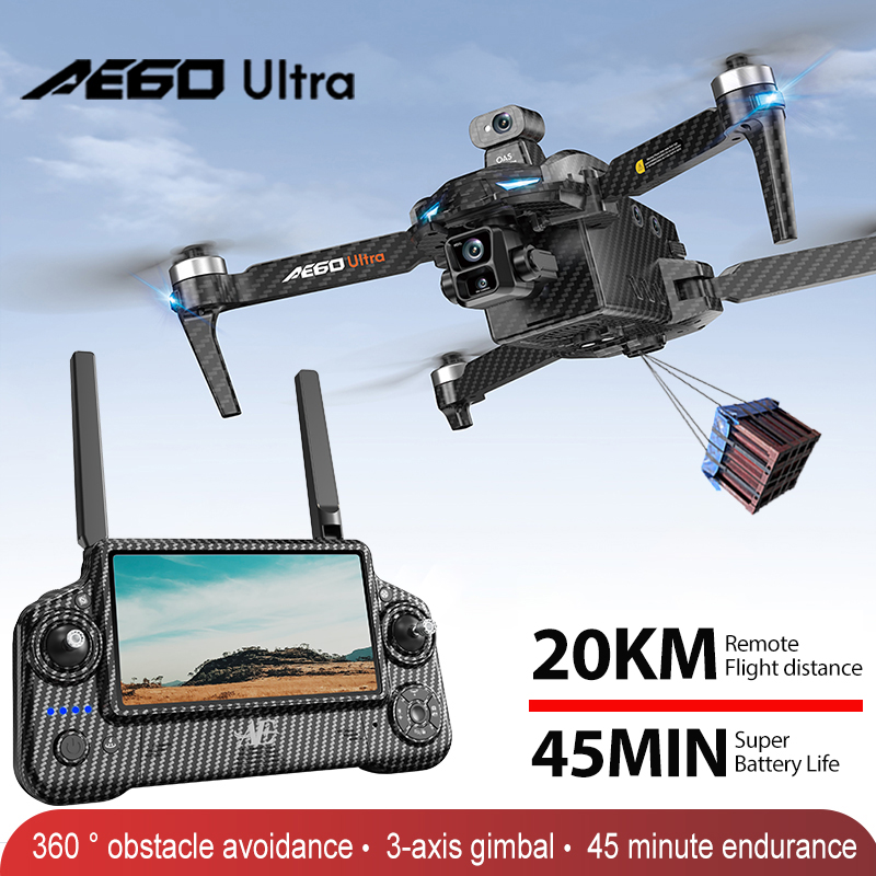 Drone Kit Professional - AE60 GPS Drone Professional 8K Camera
