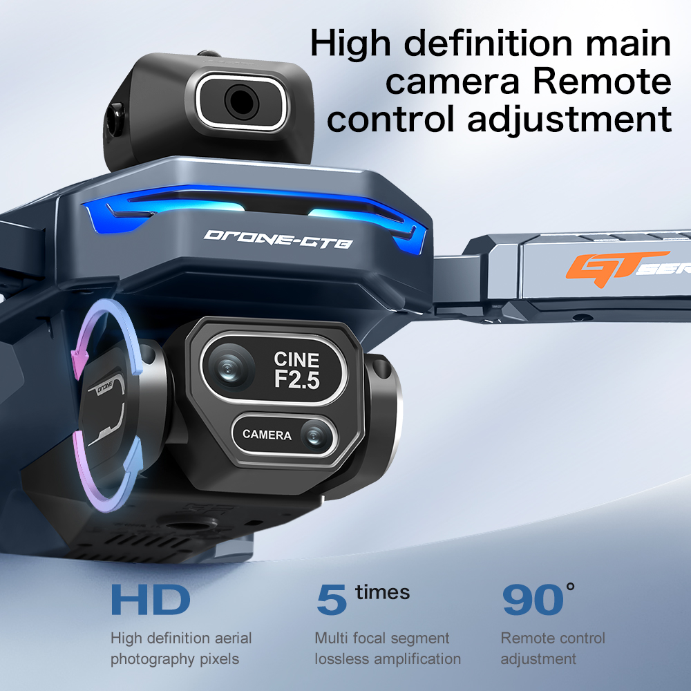 NEW GT8 HD RC Drone 4K Profess - Drone Kit Professional recension och pris