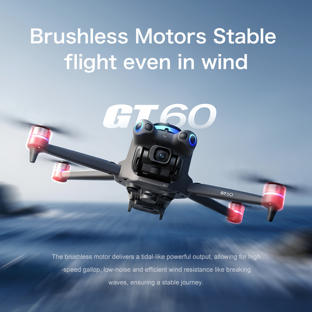 NEW GT60 Mini Drone Dual Camer - Drone Kit Long Range recension och pris