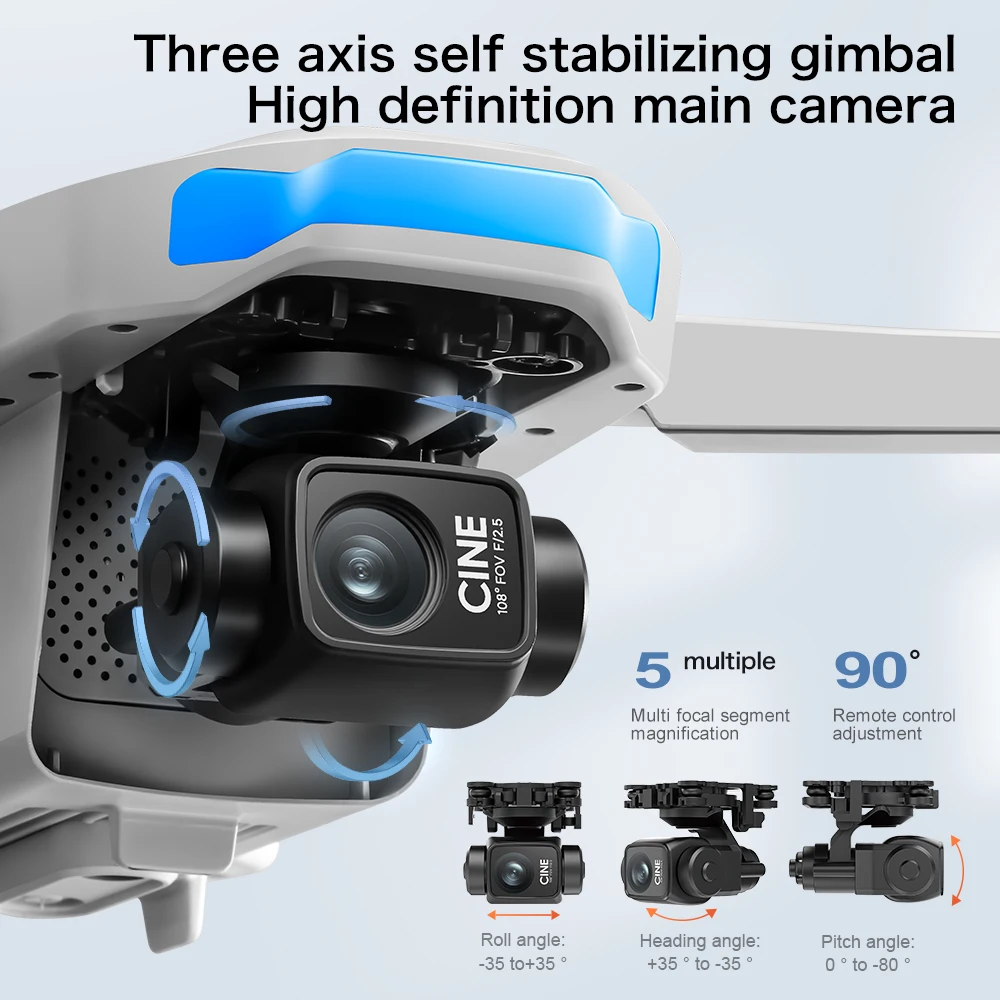 Top Deal S-X1 MAX GPS Drone 3  - Drone Kit Professional recension och pris