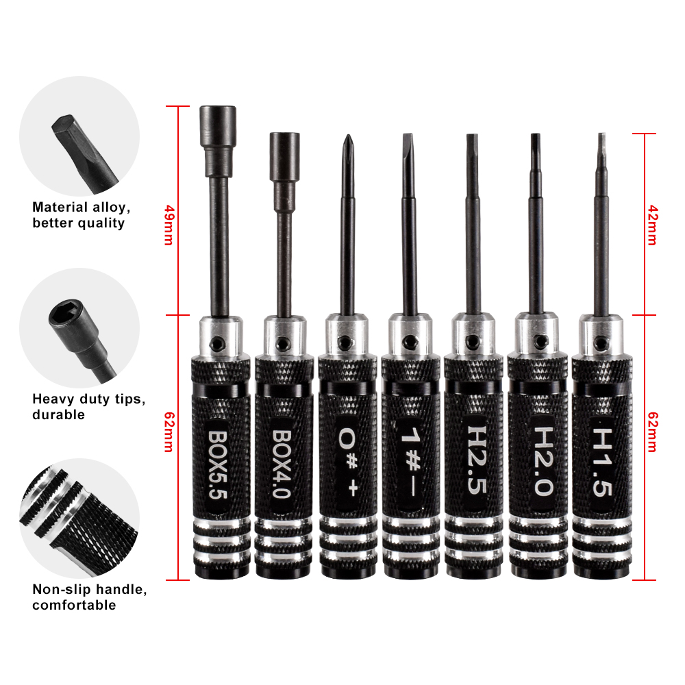 9IMOD RC Hex Driver Set Metal  - Drone Kit Beginner recension och pris