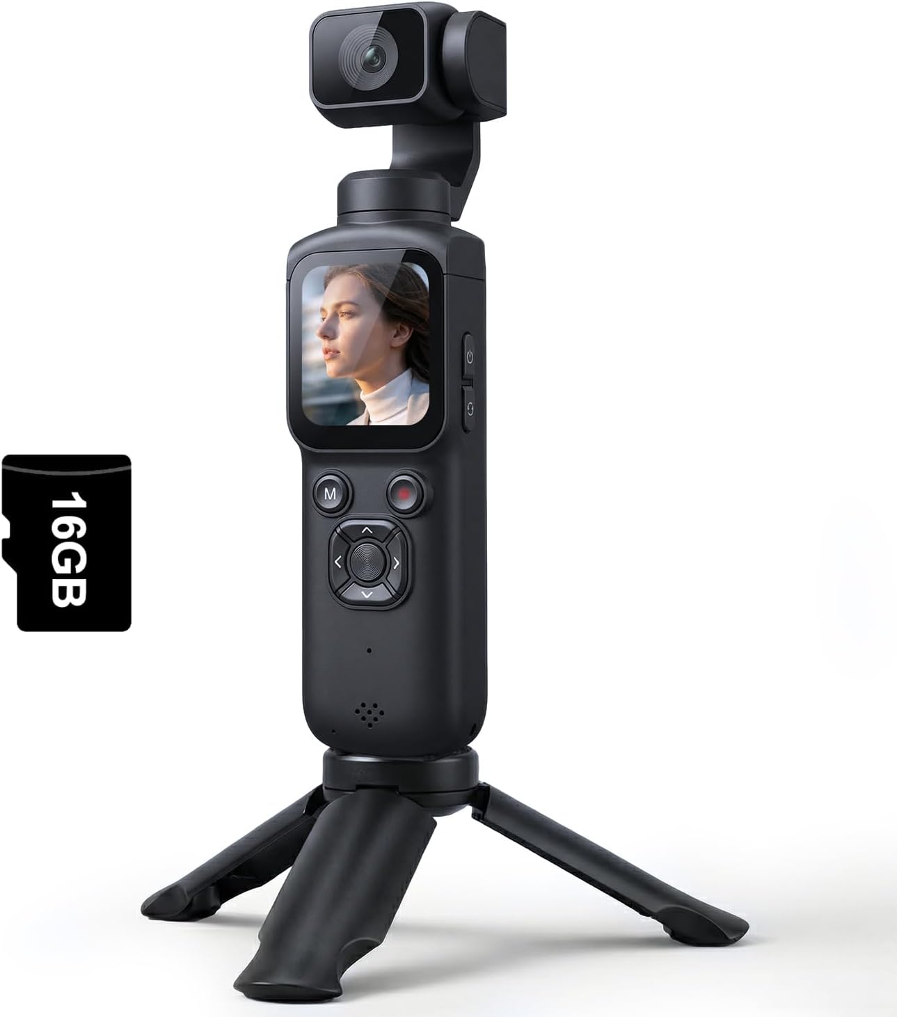 Pocket 3‑Axis Gimbal Vlog Came - Drone Kit Professional recension och pris